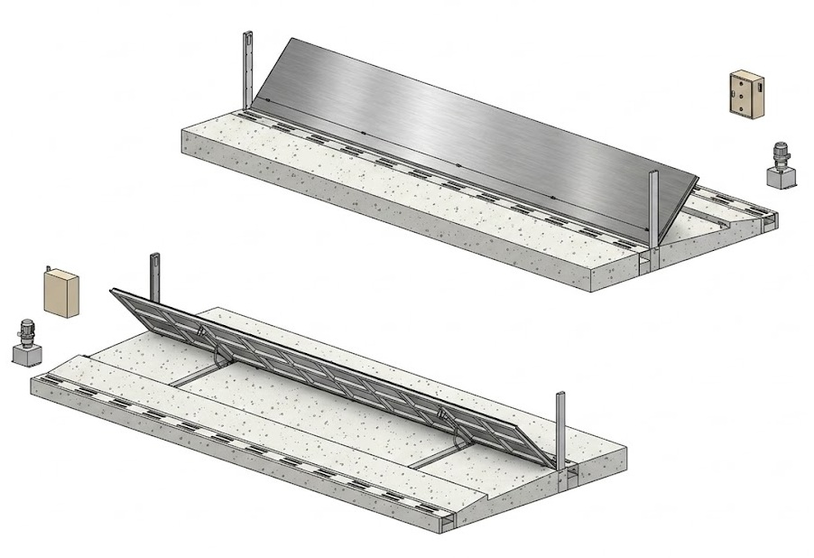 Cửa chống ngập tự động