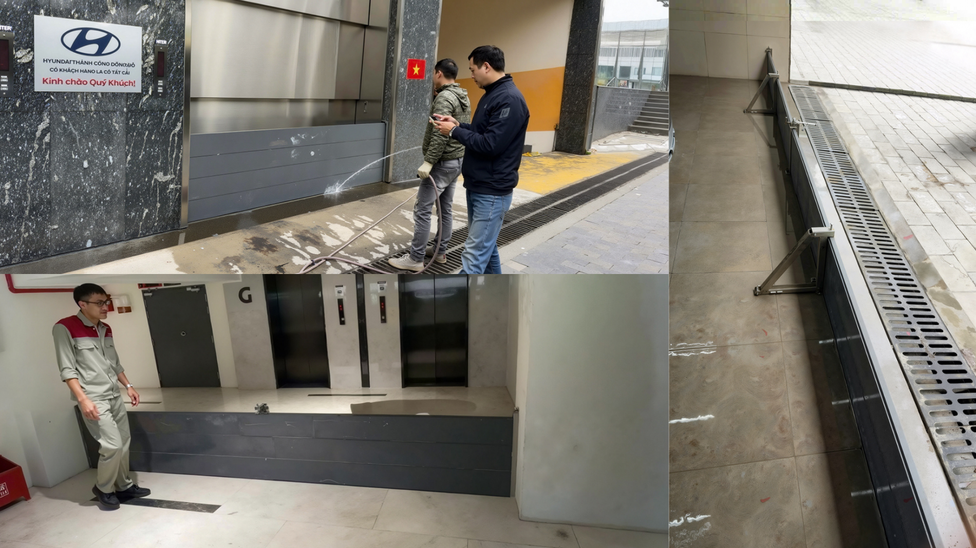 Chống ngập hệ thống chi nhánh & showroom của Tập Đoàn Thành Công – hình 2