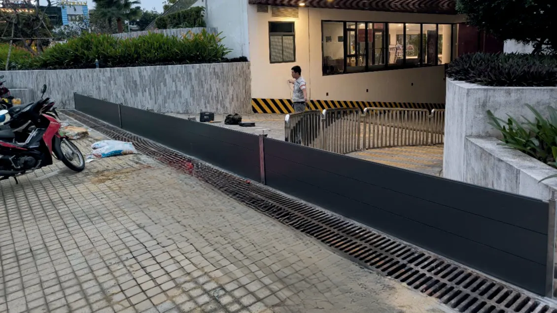 Chống ngập tầng hầm Công viên vườn tượng APEC – ảnh 1